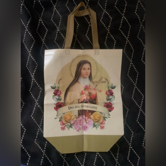 St. Therese (The Little Flower)  Tote Bag - Picture 1 of 4